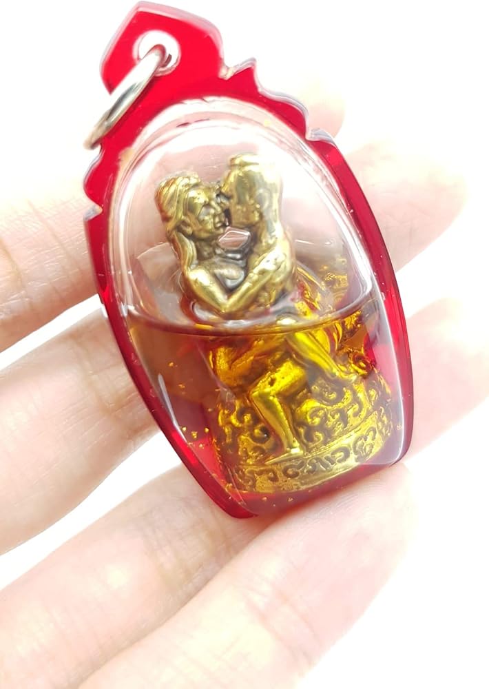 恋愛運 ビジネス運 人間的魅力 精霊ンガン像(呪文付) アミュレット タイ御守り 精霊ンガン像(呪文付) 恋愛運 ビジネス運 人間的魅力